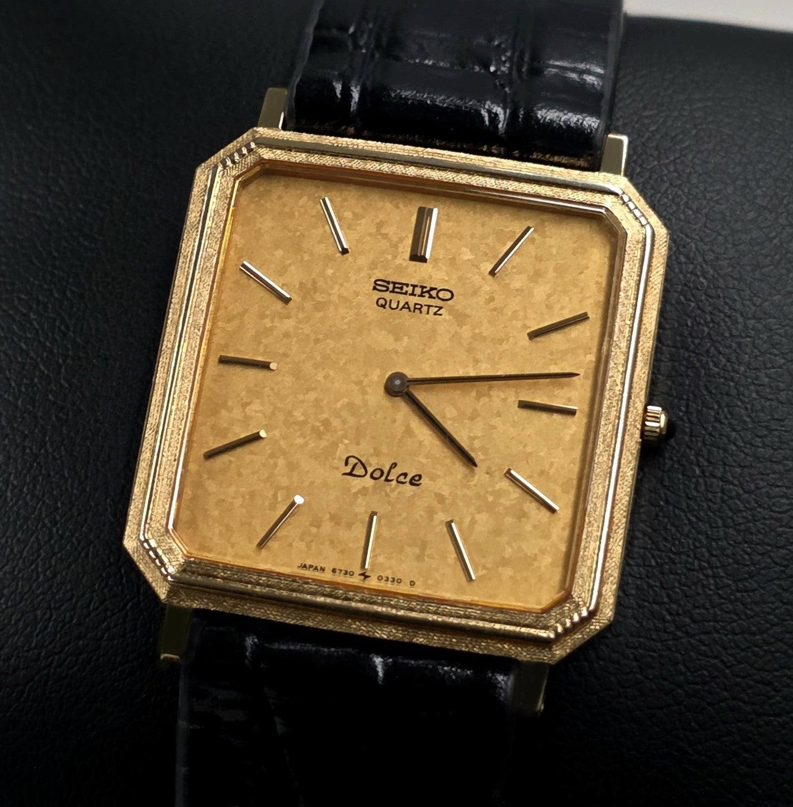 Seiko Dolce 6730-5160 10k Gold – Turgay's Watches