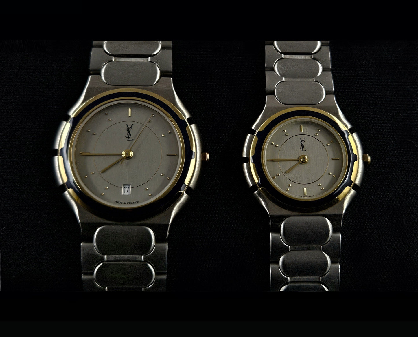 Yves Saint Laurent Pair Watch
