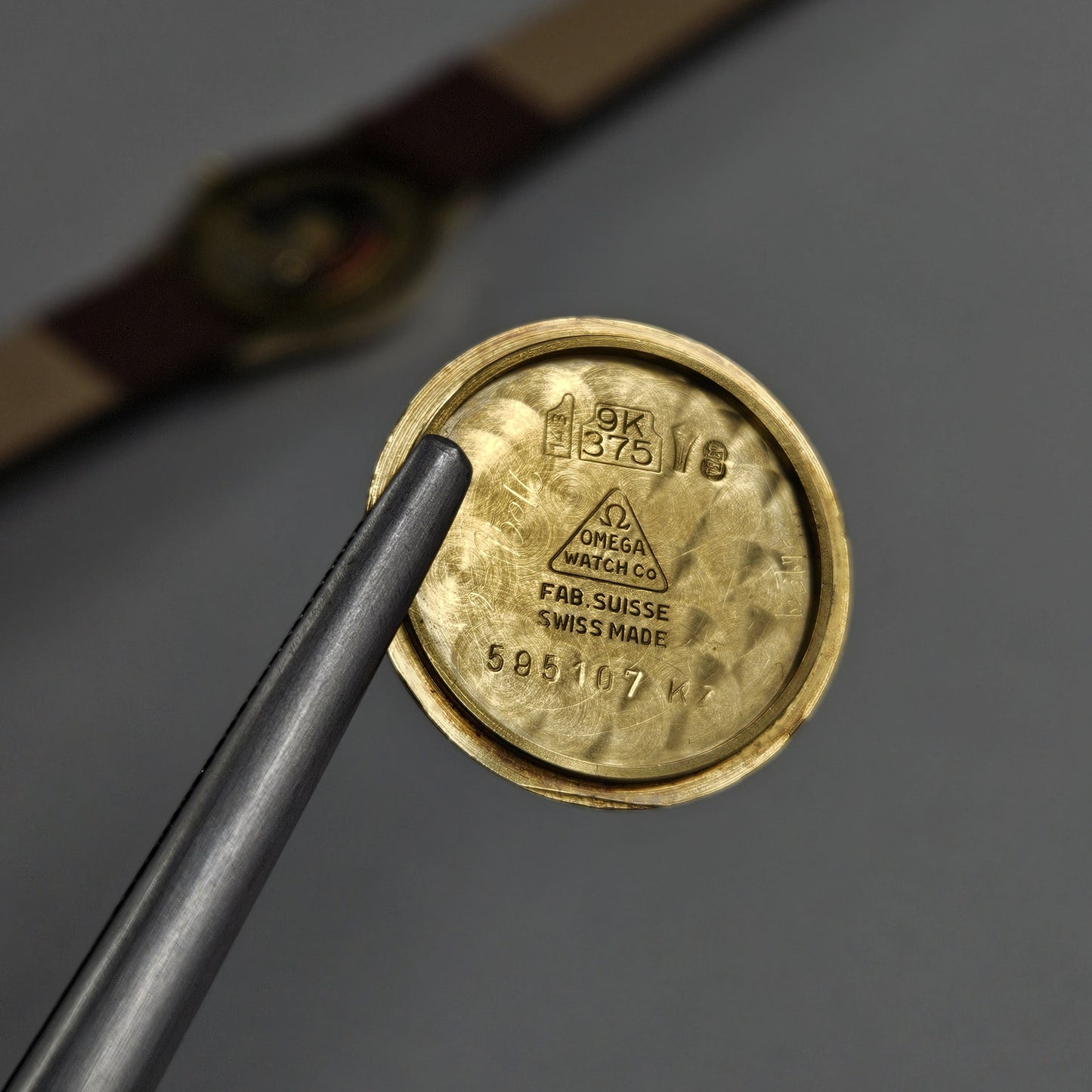 Omega Lady 9K Gold