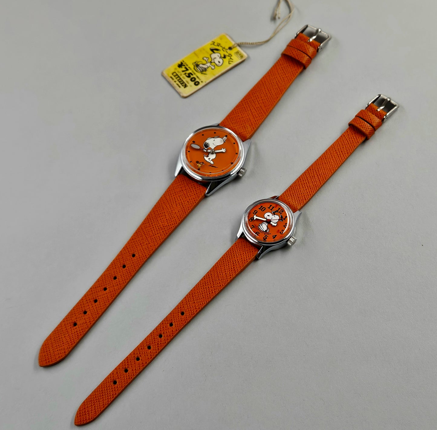 Citizen Snoopy Pair Watches 6-028764-Y & 6-233567-Y