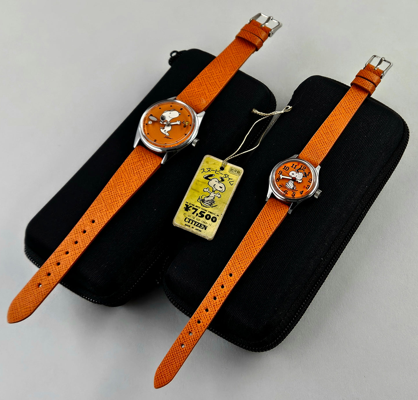 Citizen Snoopy Pair Watches 6-028764-Y & 6-233567-Y