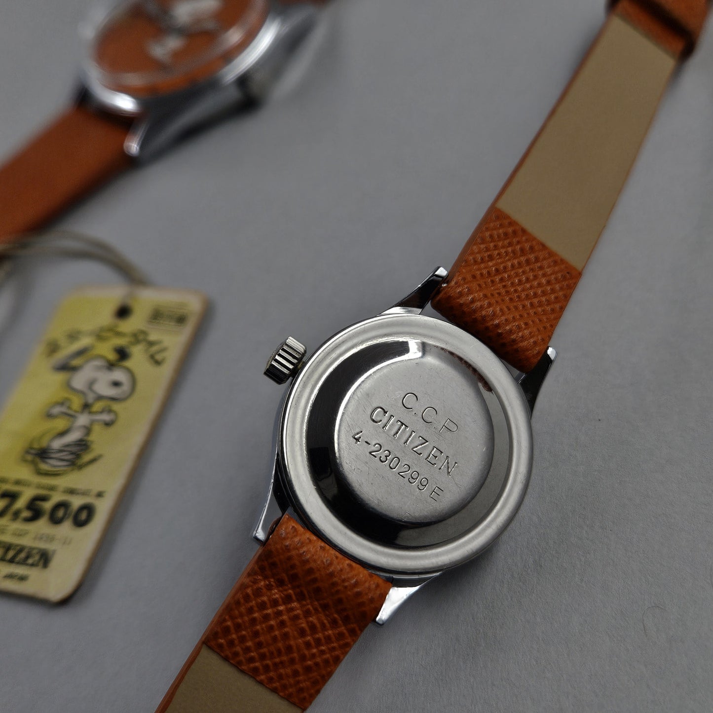 Citizen Snoopy Pair Watches 6-028764-Y & 6-233567-Y