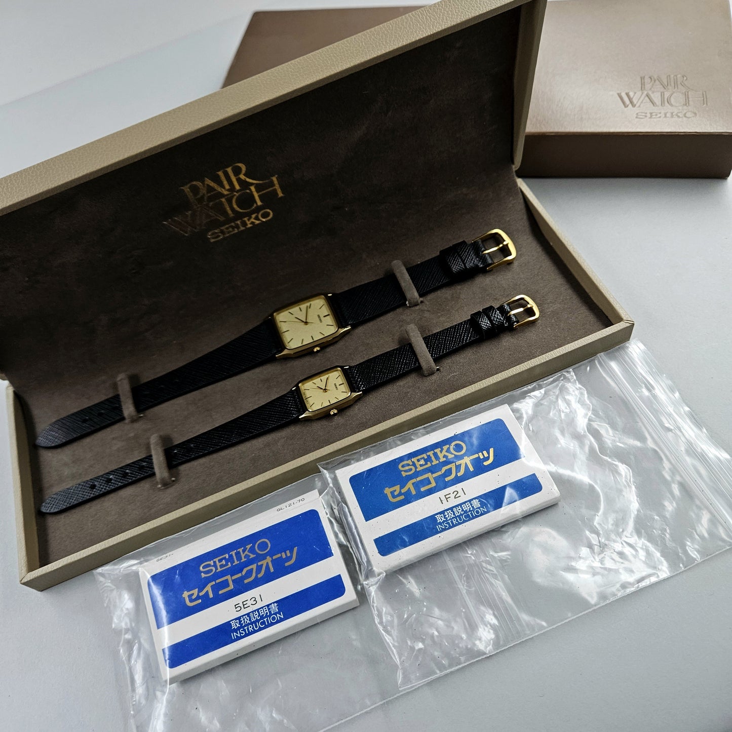 Seiko Dolce Pair Watch 5E31-5A50