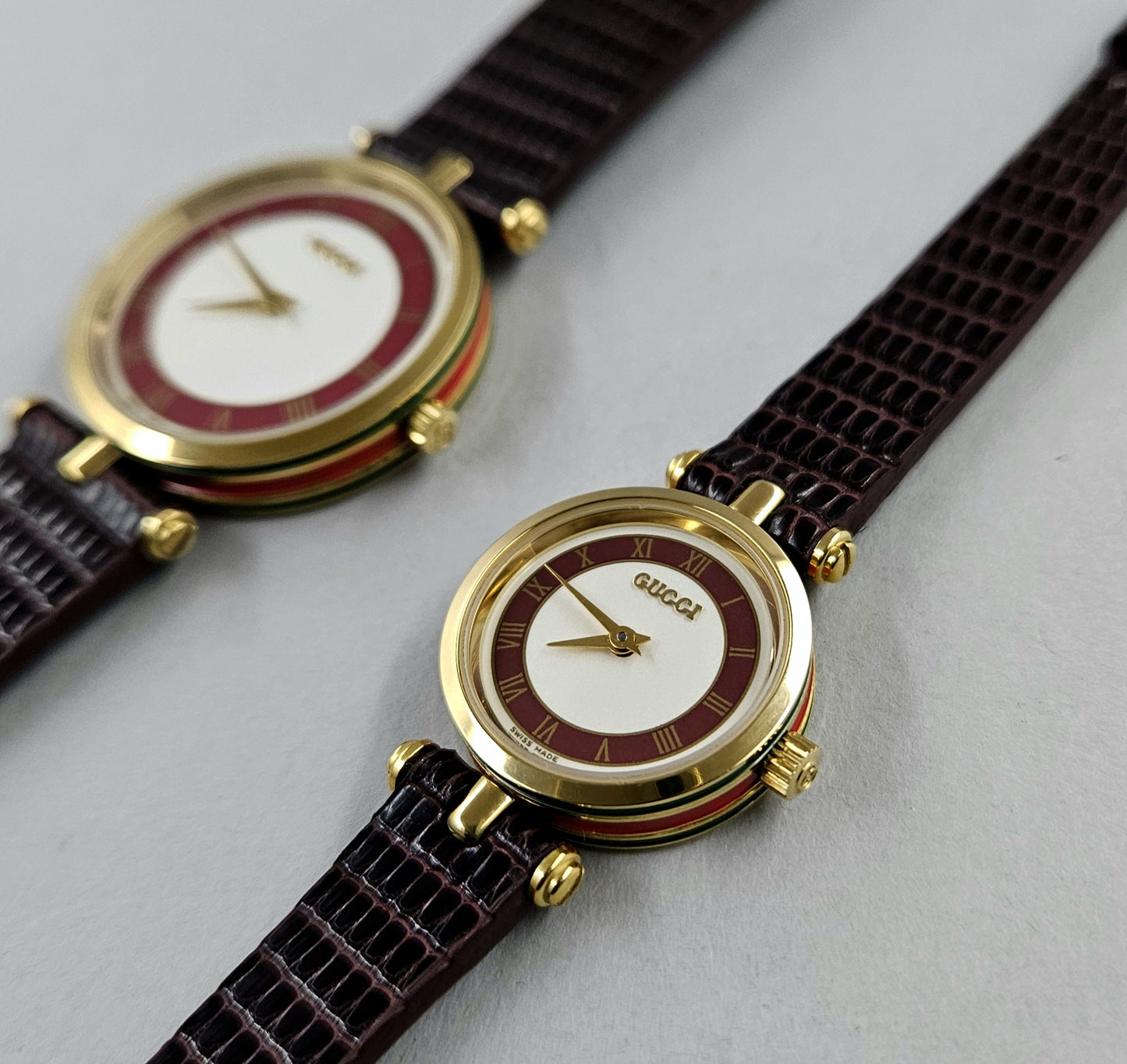 Gucci Vintage Pair Watches