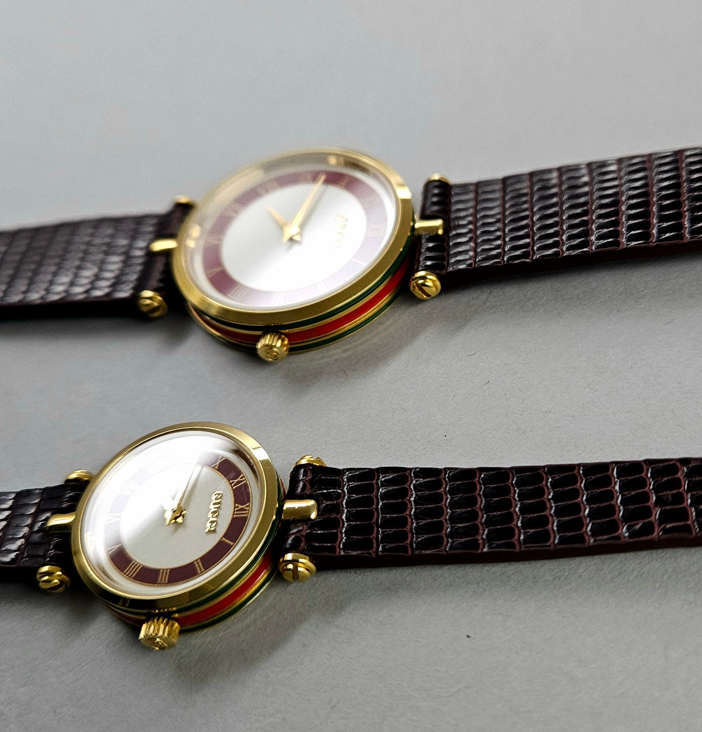 Gucci Vintage Pair Watches