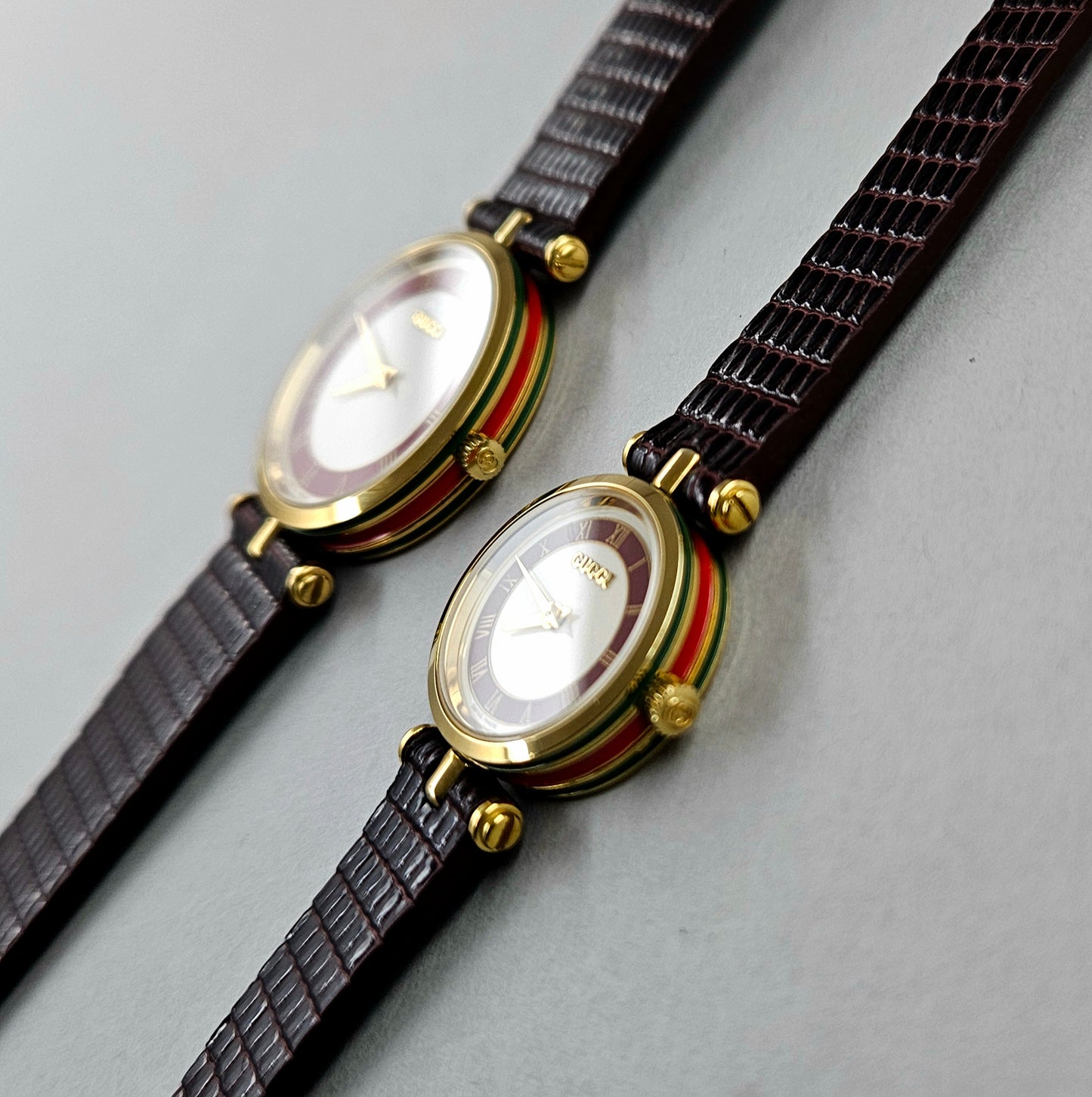 Gucci Vintage Pair Watches