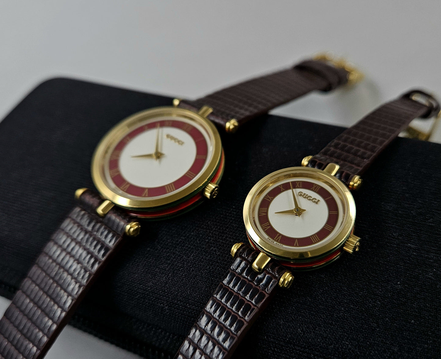 Gucci Vintage Pair Watches
