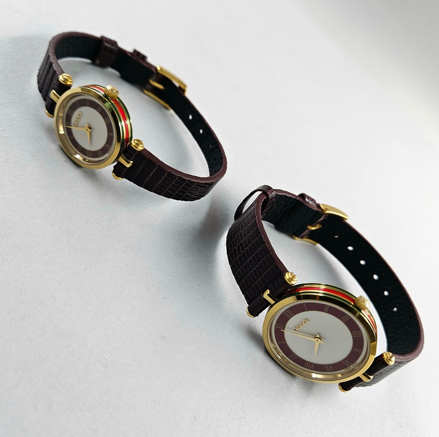Gucci Vintage Pair Watches