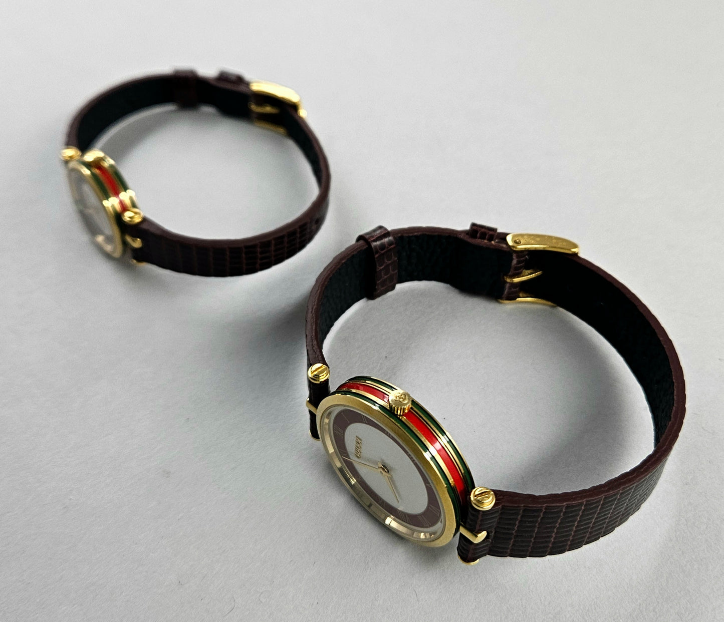 Gucci Vintage Pair Watches