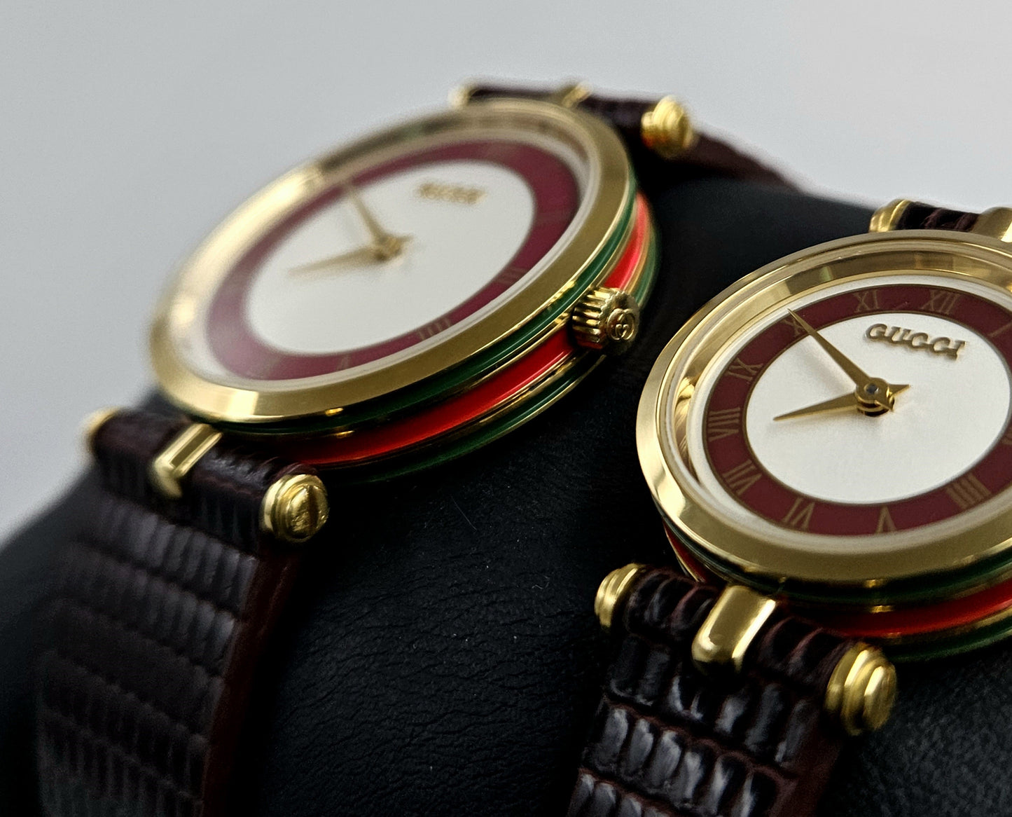 Gucci Vintage Pair Watches
