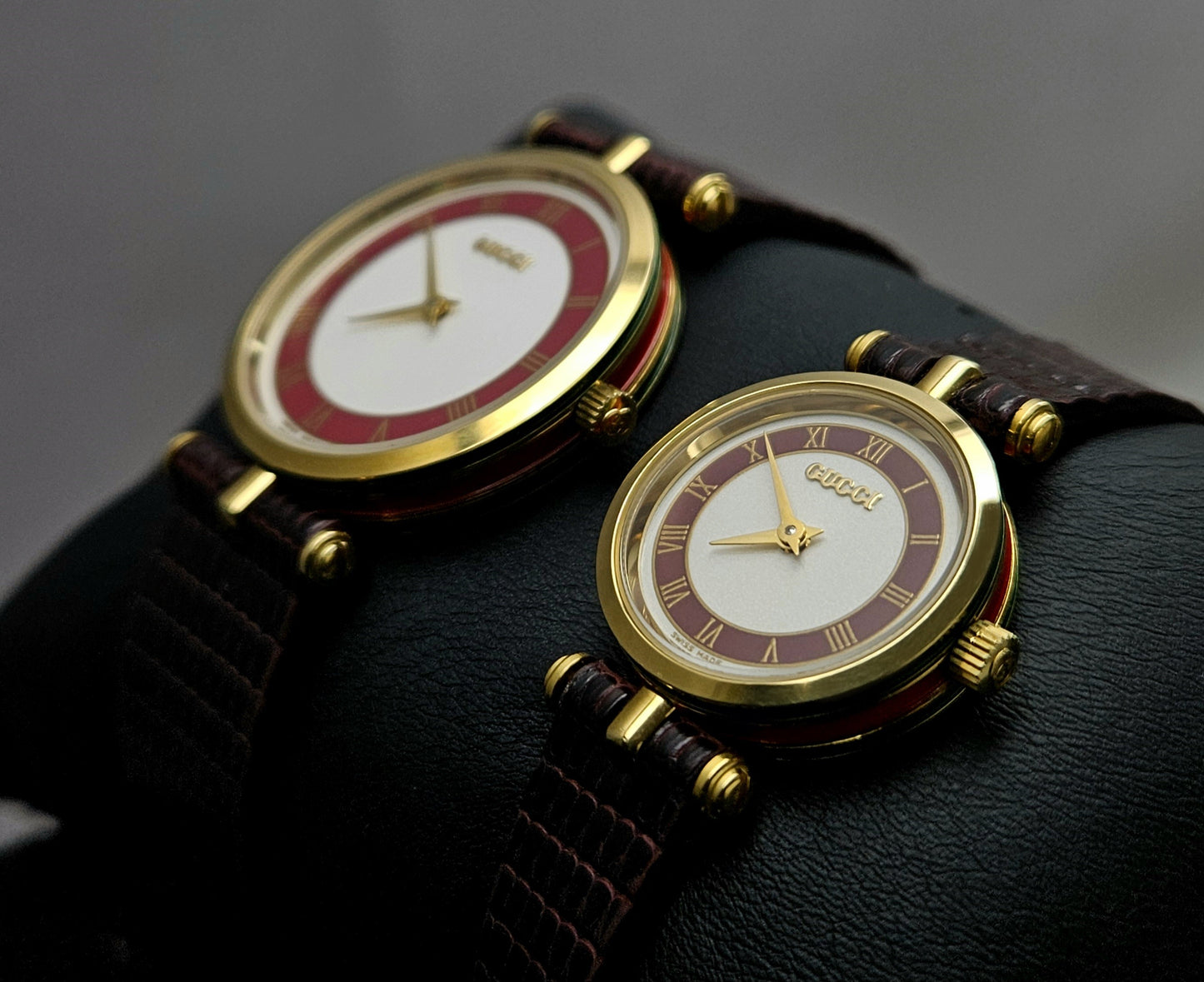 Gucci Vintage Pair Watches