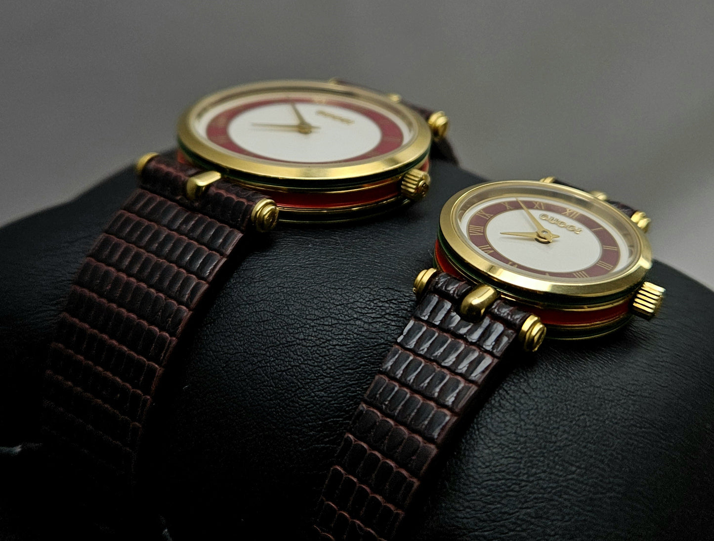 Gucci Vintage Pair Watches