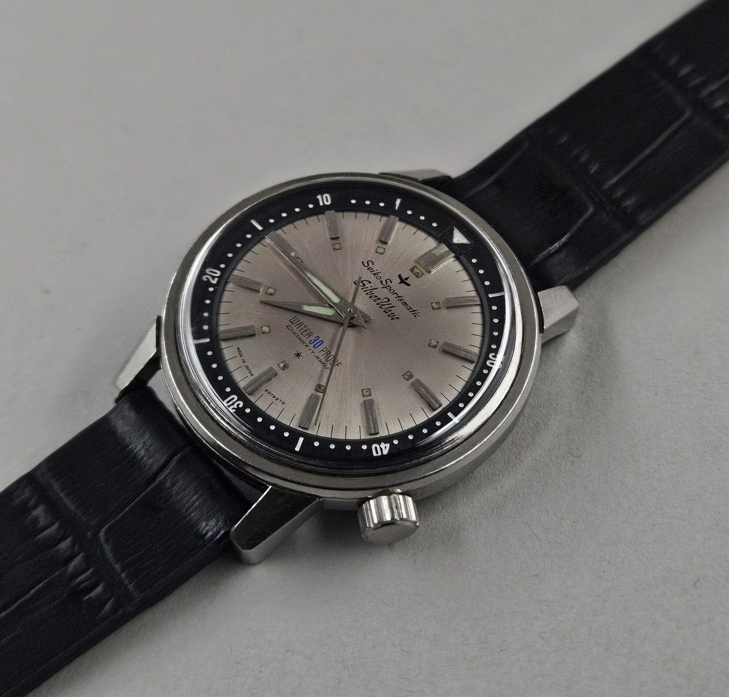 Seiko Sportsmatic Silver Wave 697990