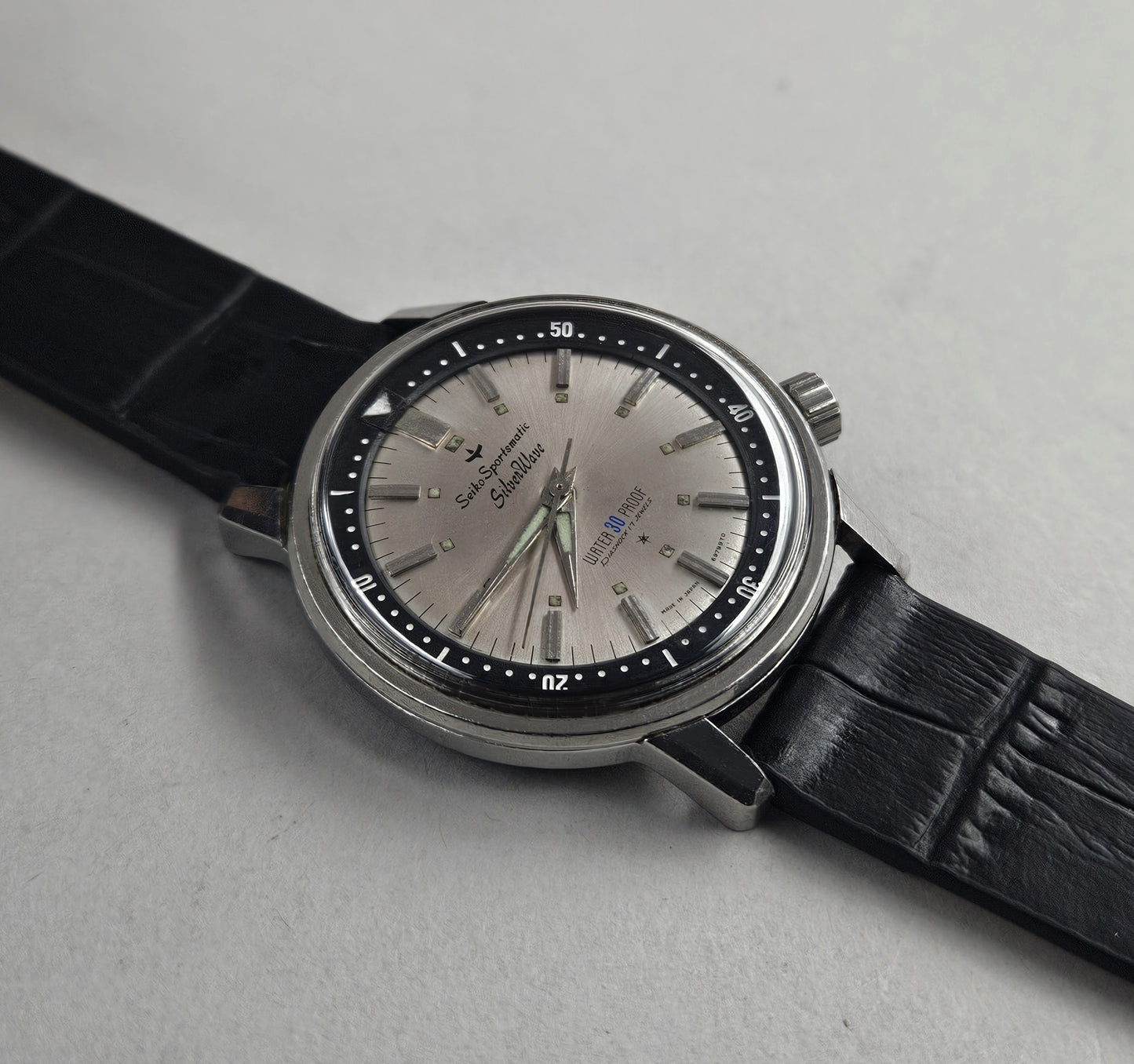 Seiko Sportsmatic Silver Wave 697990