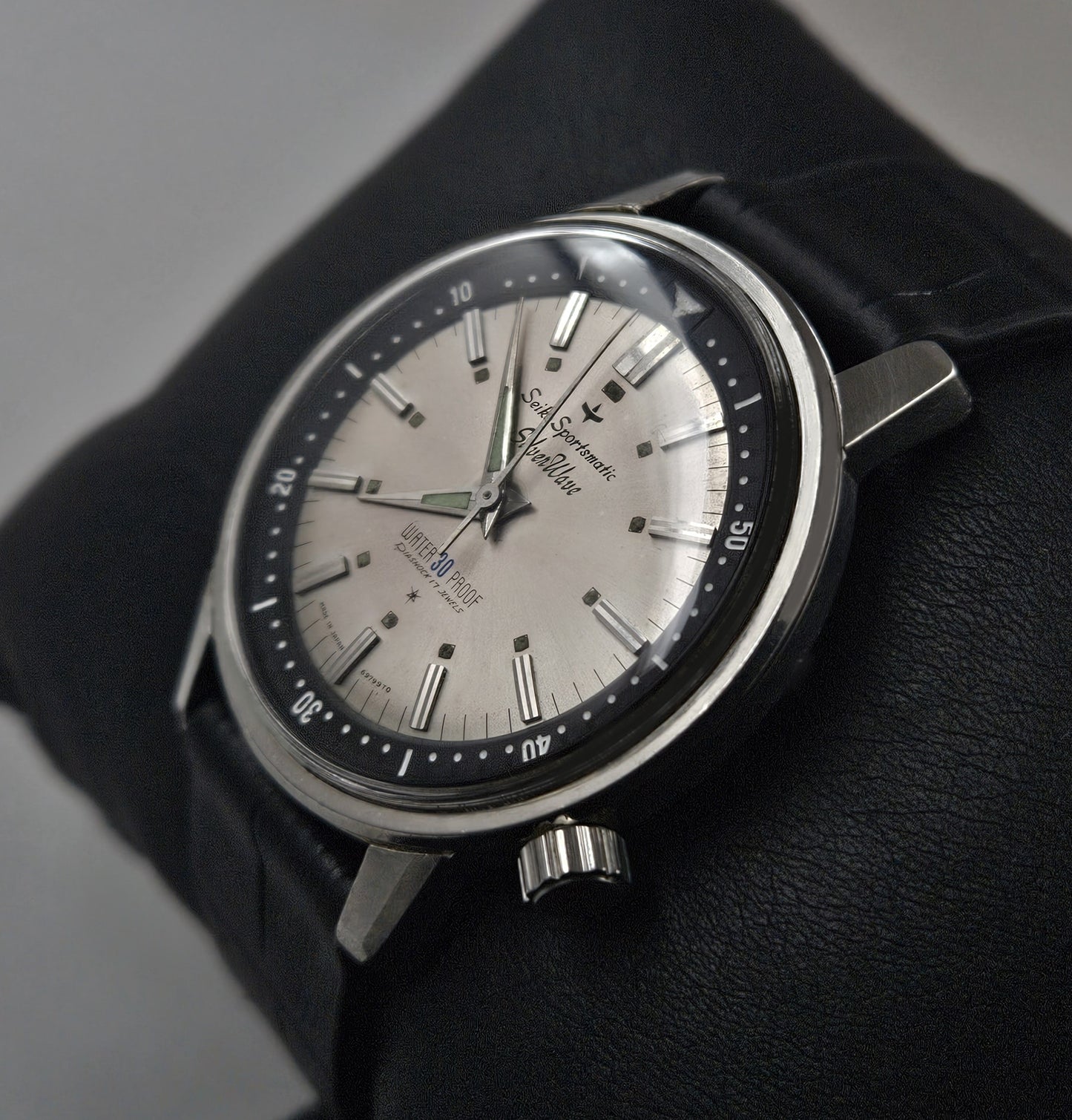 Seiko Sportsmatic Silver Wave 697990