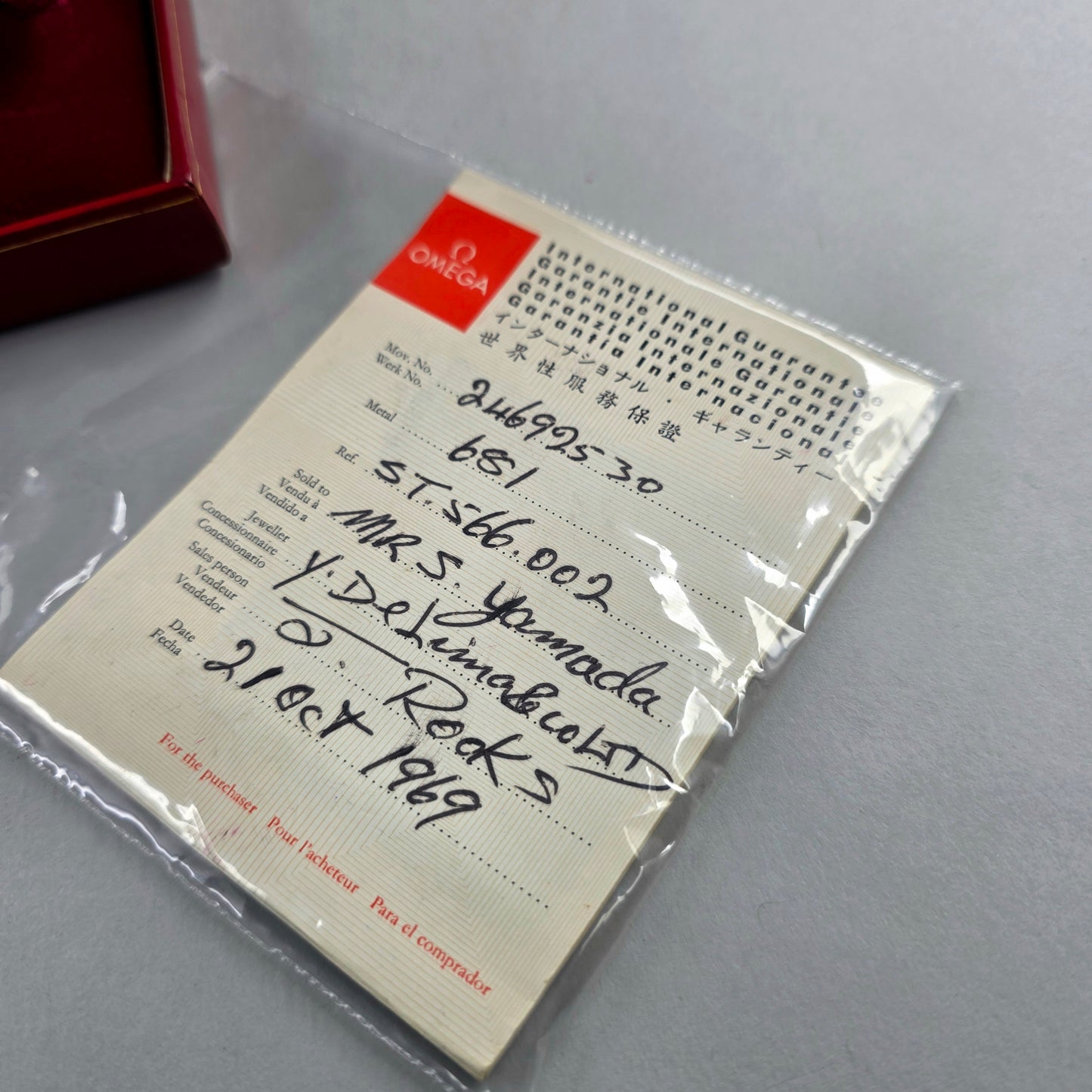 Omega Seamaster Geneve Lady 566.002
