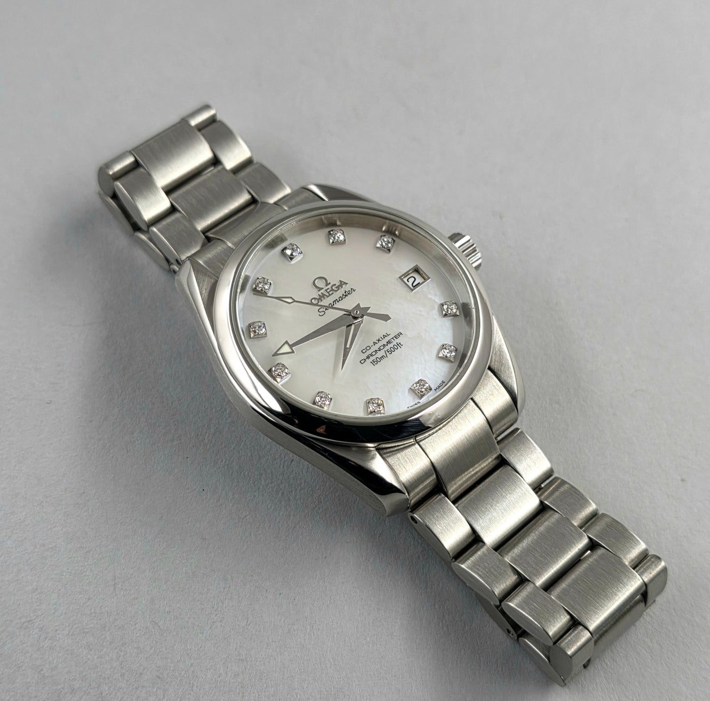 Omega Seamaster Aqua Terra MOP