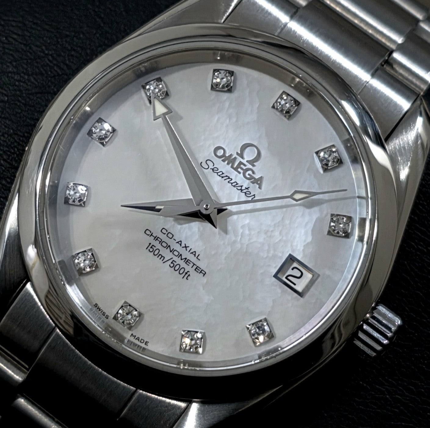 Omega Seamaster Aqua Terra MOP