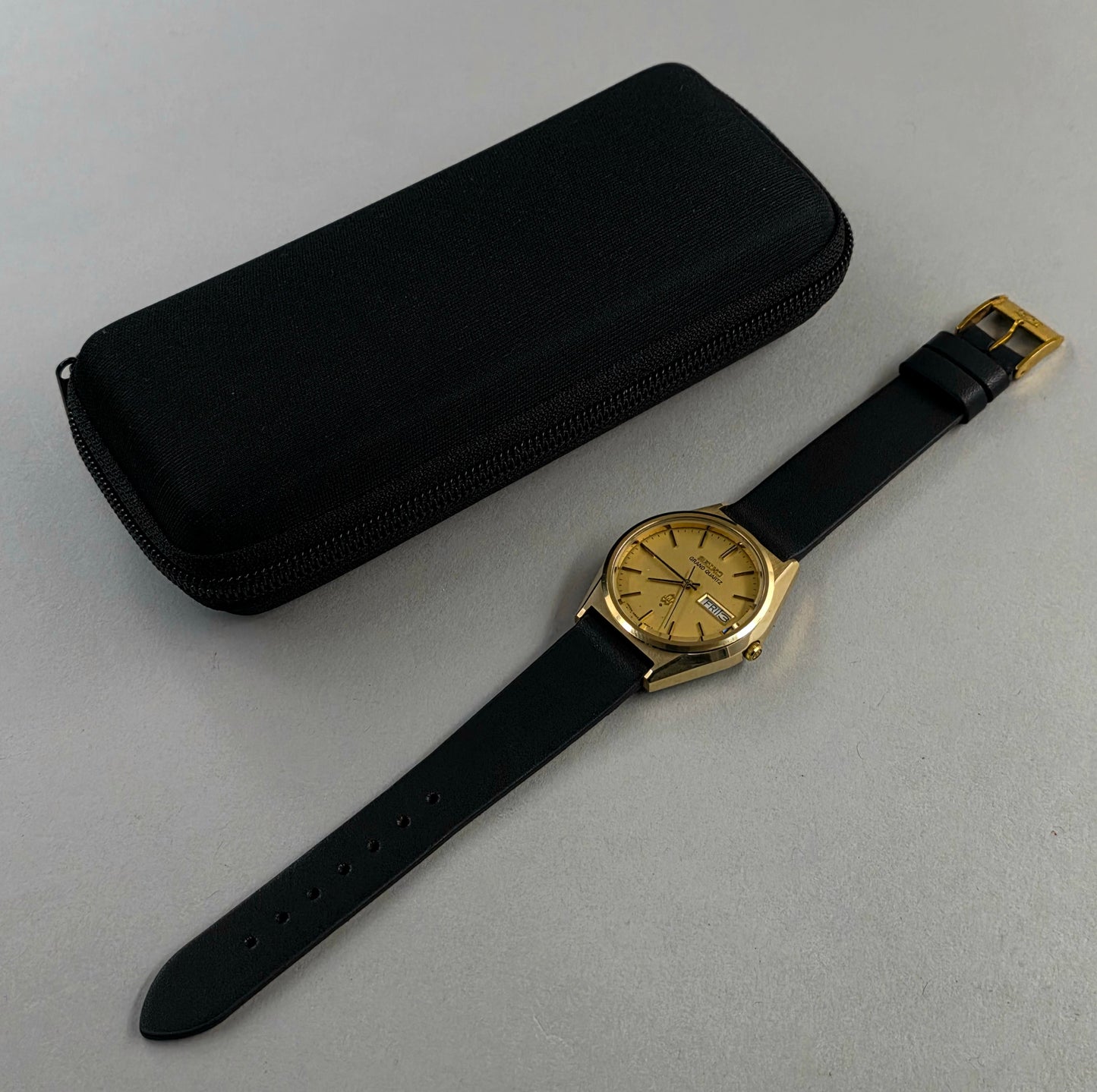 Seiko Grand Quartz 4843-8110 Cap Gold