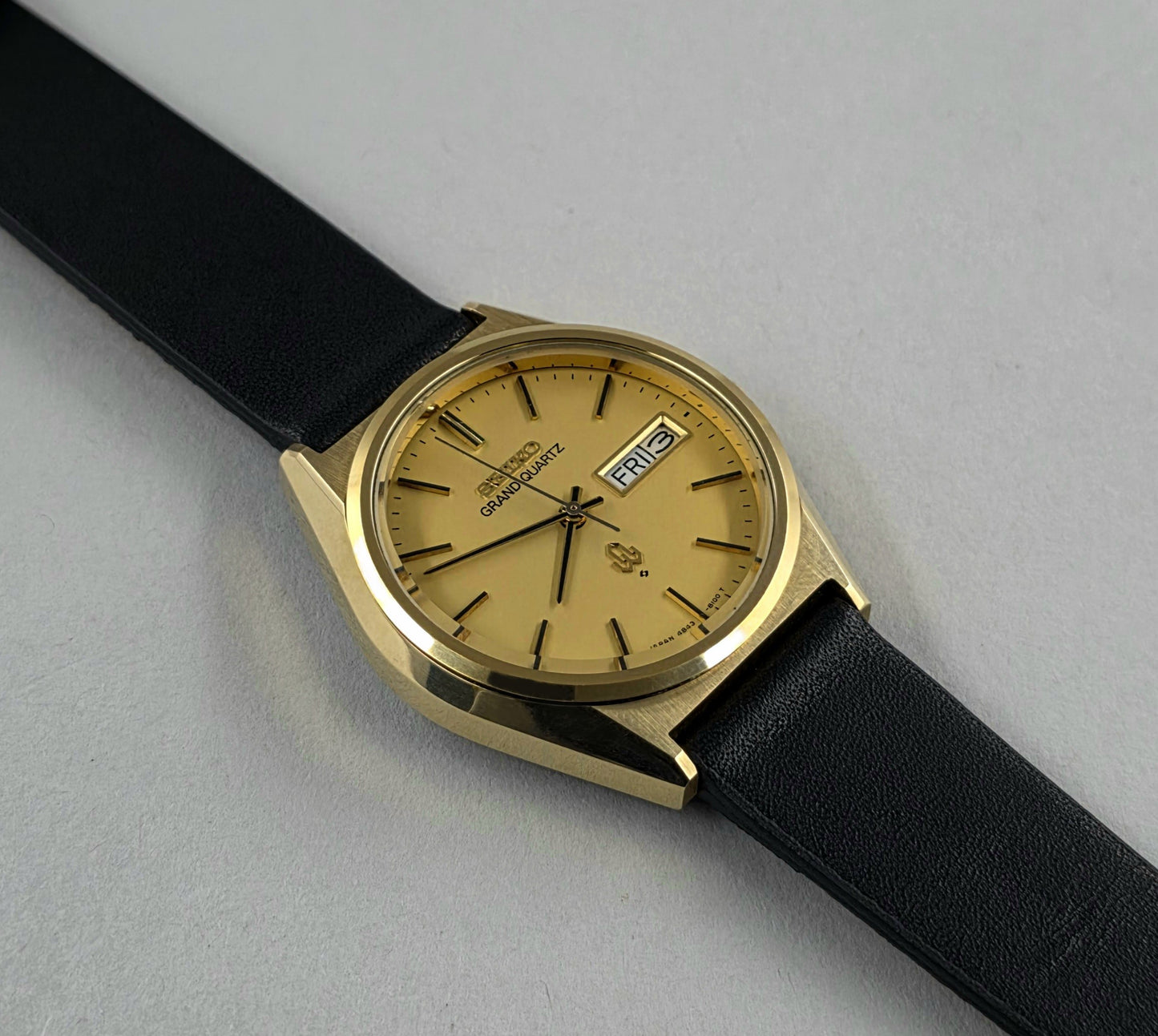 Seiko Grand Quartz 4843-8110 Cap Gold