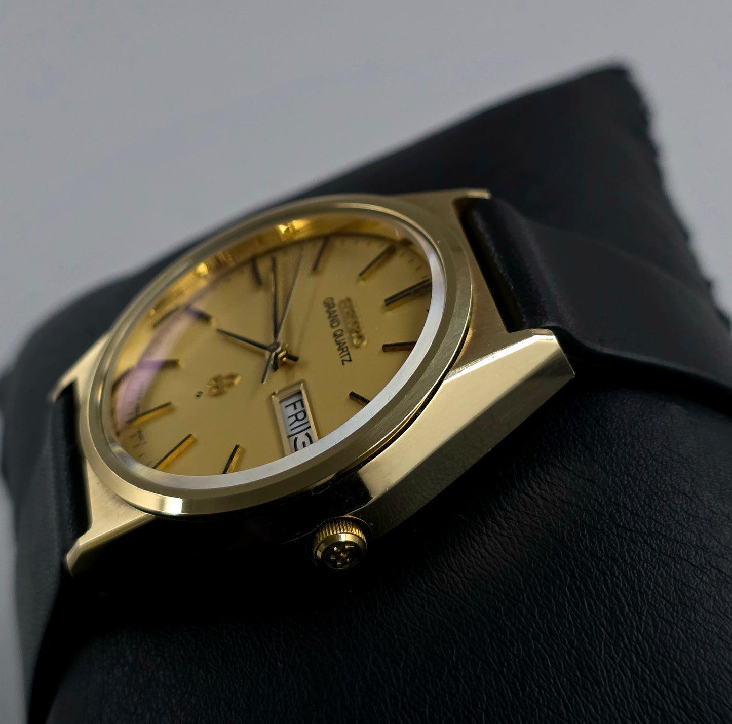 Seiko Grand Quartz 4843-8110 Cap Gold