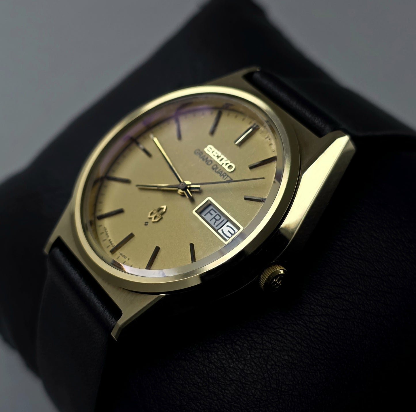 Seiko Grand Quartz 4843-8110 Cap Gold