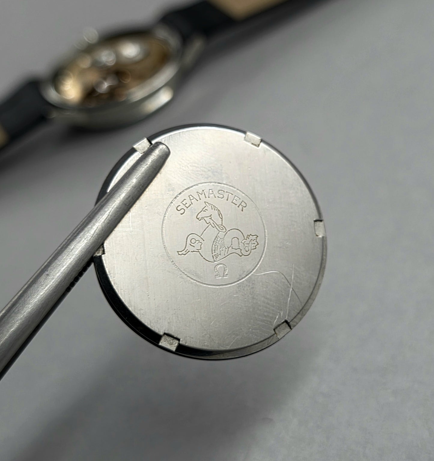 Omega Genève 131.019 Crosshair Dial
