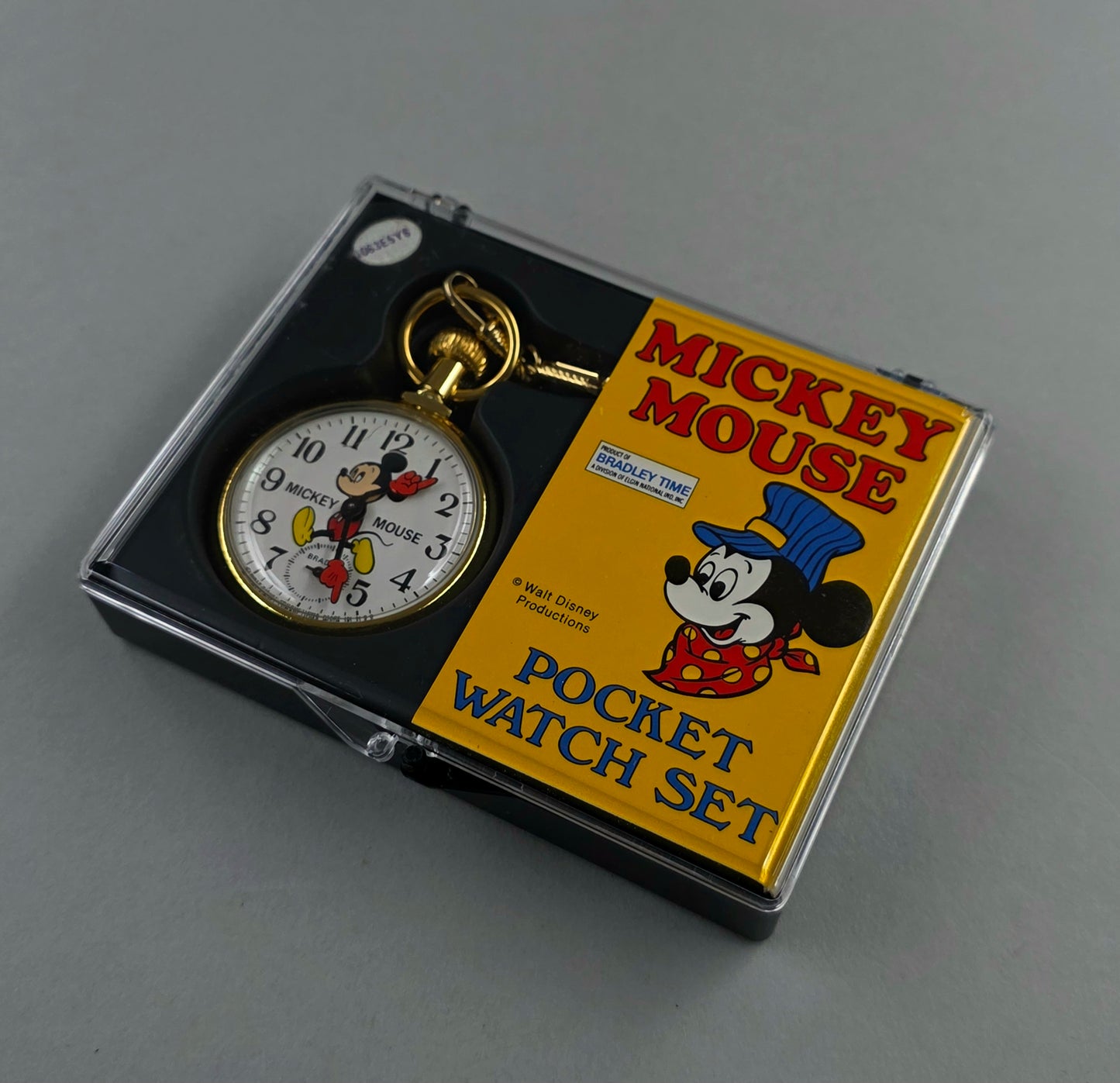 Bradley Mickey Mouse Pocket Watch