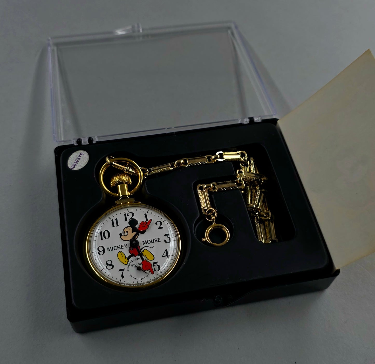 Bradley Mickey Mouse Pocket Watch