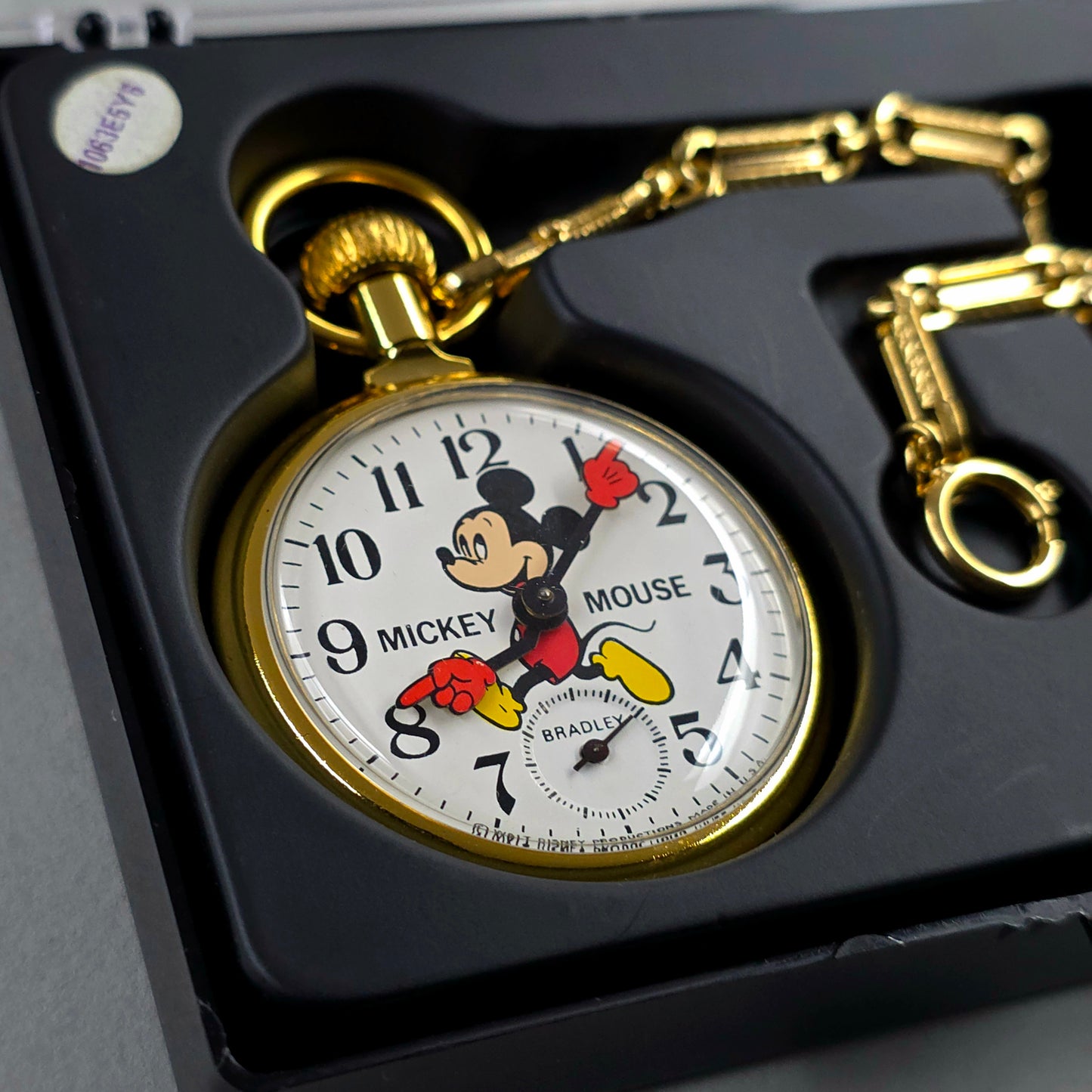 Bradley Mickey Mouse Pocket Watch