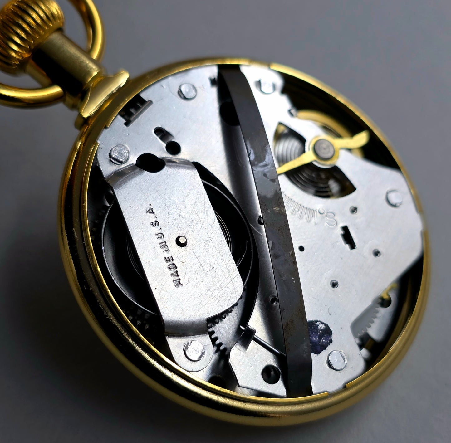 Bradley Mickey Mouse Pocket Watch