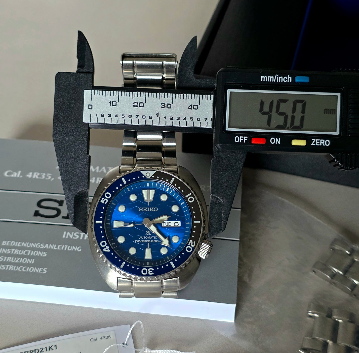 Seiko Prospex "Save The Ocean" 4R36-07D0