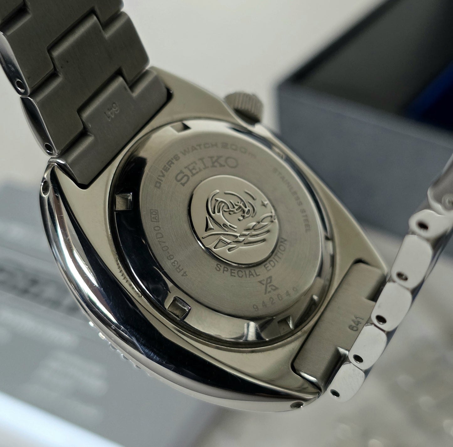 Seiko Prospex "Save The Ocean" 4R36-07D0