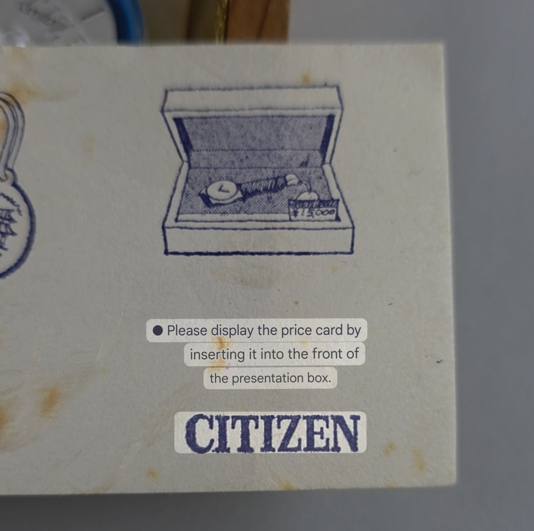 Citizen Okinawa 6700-673310 YO
