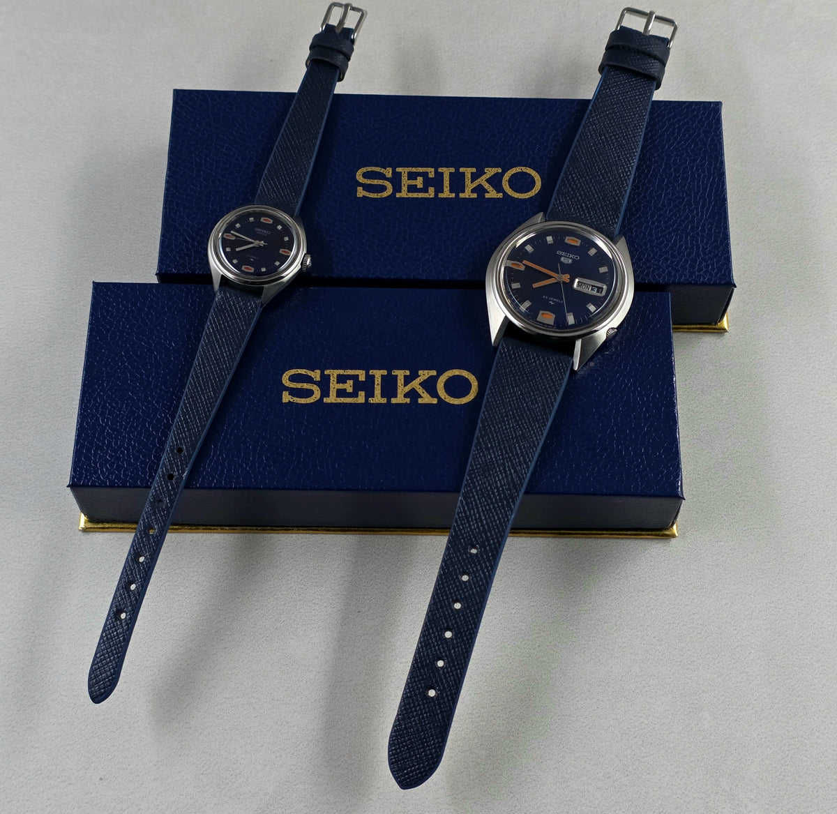 Seiko 5 Automatic 5126-8110 & Seiko Salvia 1104-0100