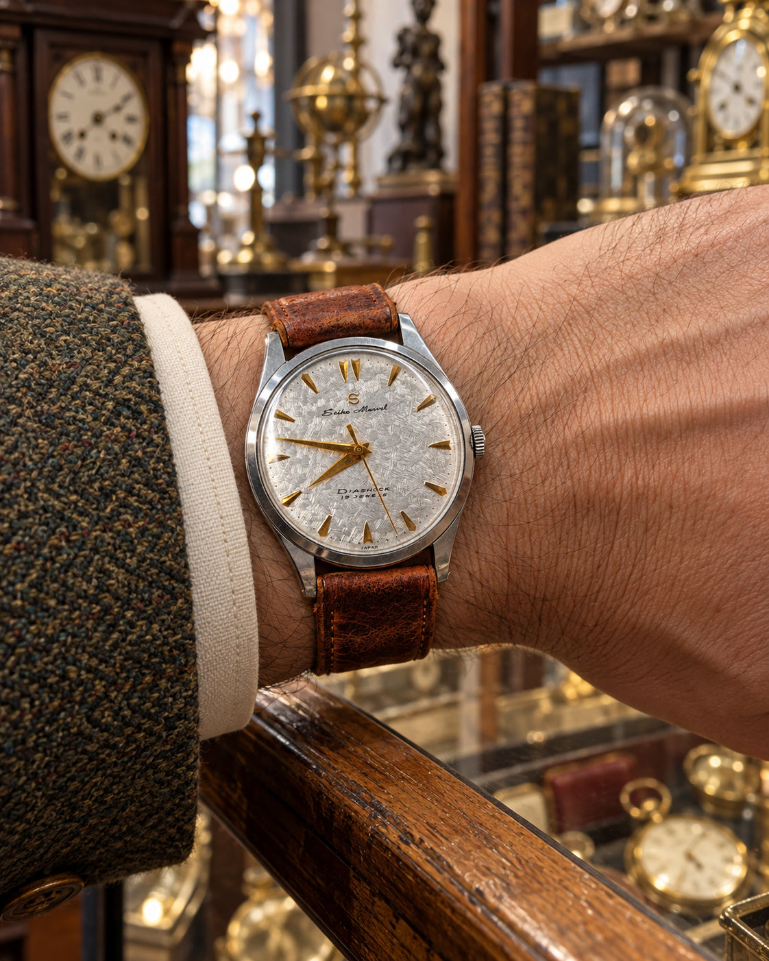 Seiko Marvel S Mark Ref. J14008 Linen Dial
