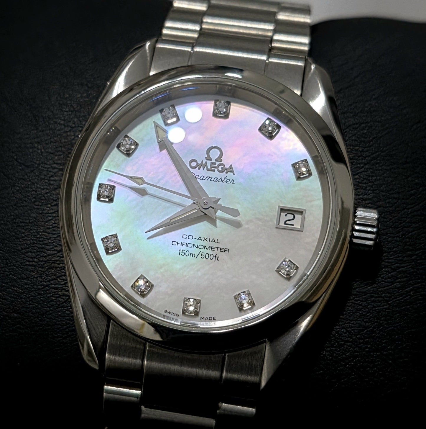 Omega Seamaster Aqua Terra MOP