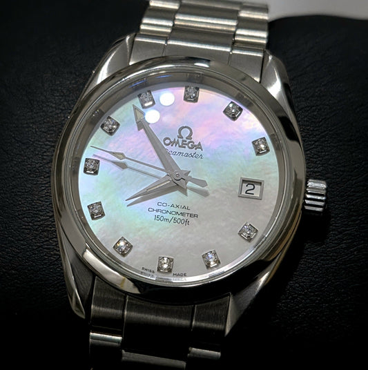 Omega Seamaster Aqua Terra MOP