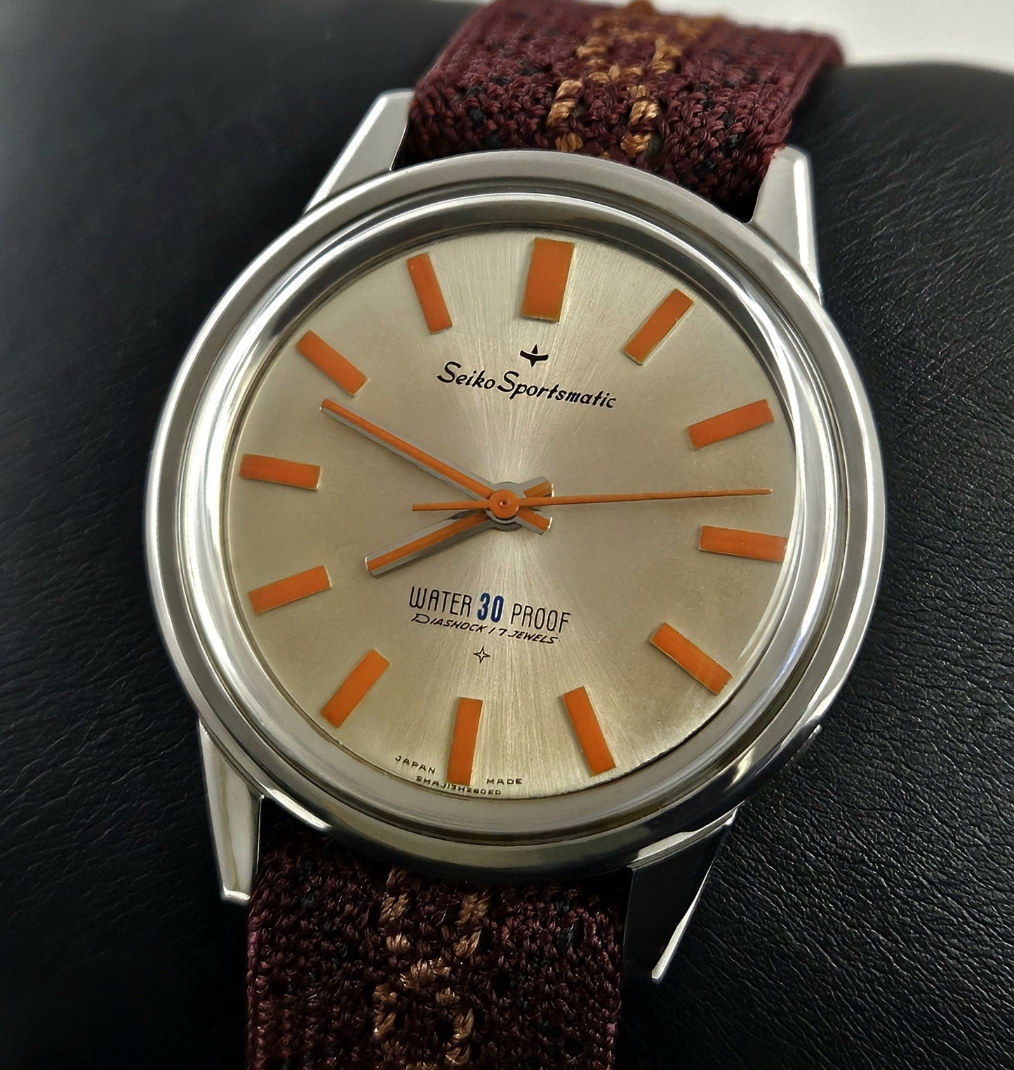 Seiko Sportsmatic Orange 13057