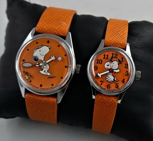 Citizen Snoopy Pair Watches 6-028764-Y & 6-233567-Y