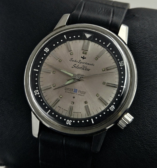 Seiko Sportsmatic Silver Wave 697990