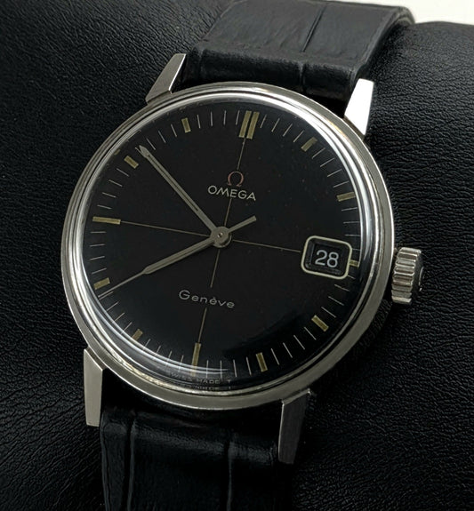 Omega Genève 131.019 Crosshair Dial