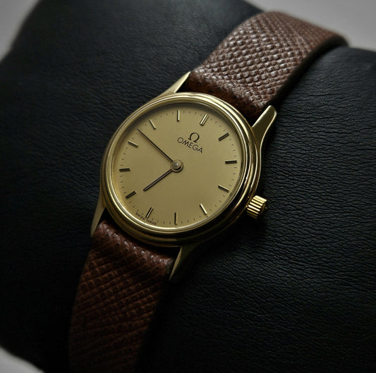 Omega Lady 9K Gold