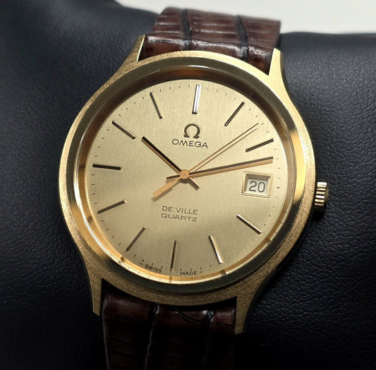 Omega De Ville Quartz NOS