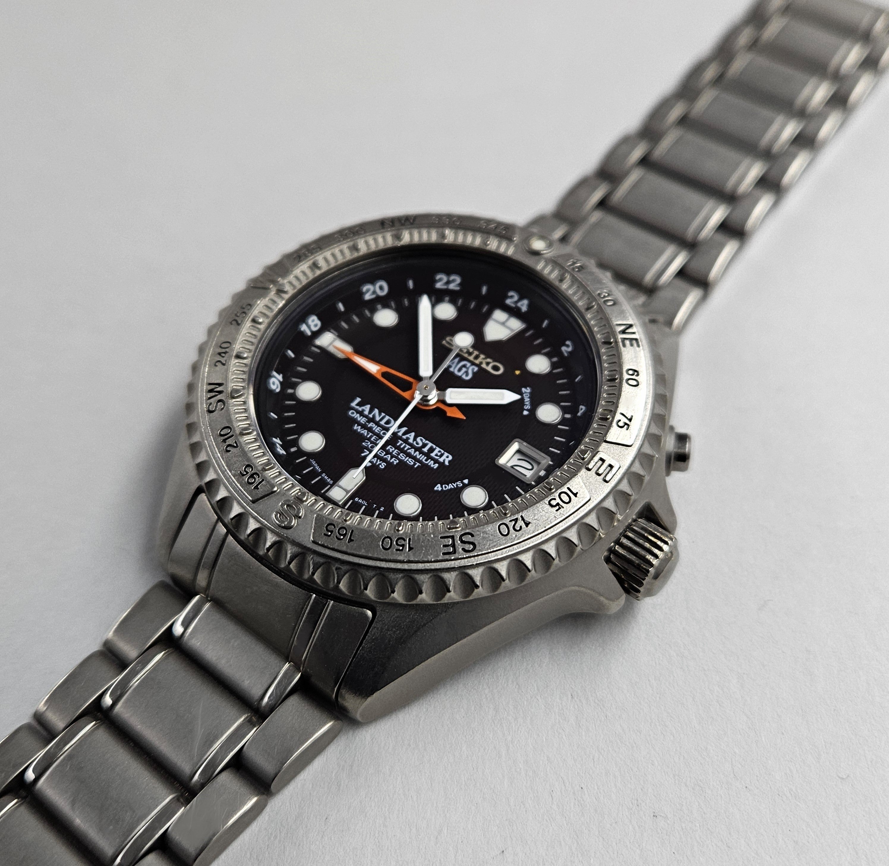 Seiko AGS Land Master 5M45-6A00 – Turgay's Watches