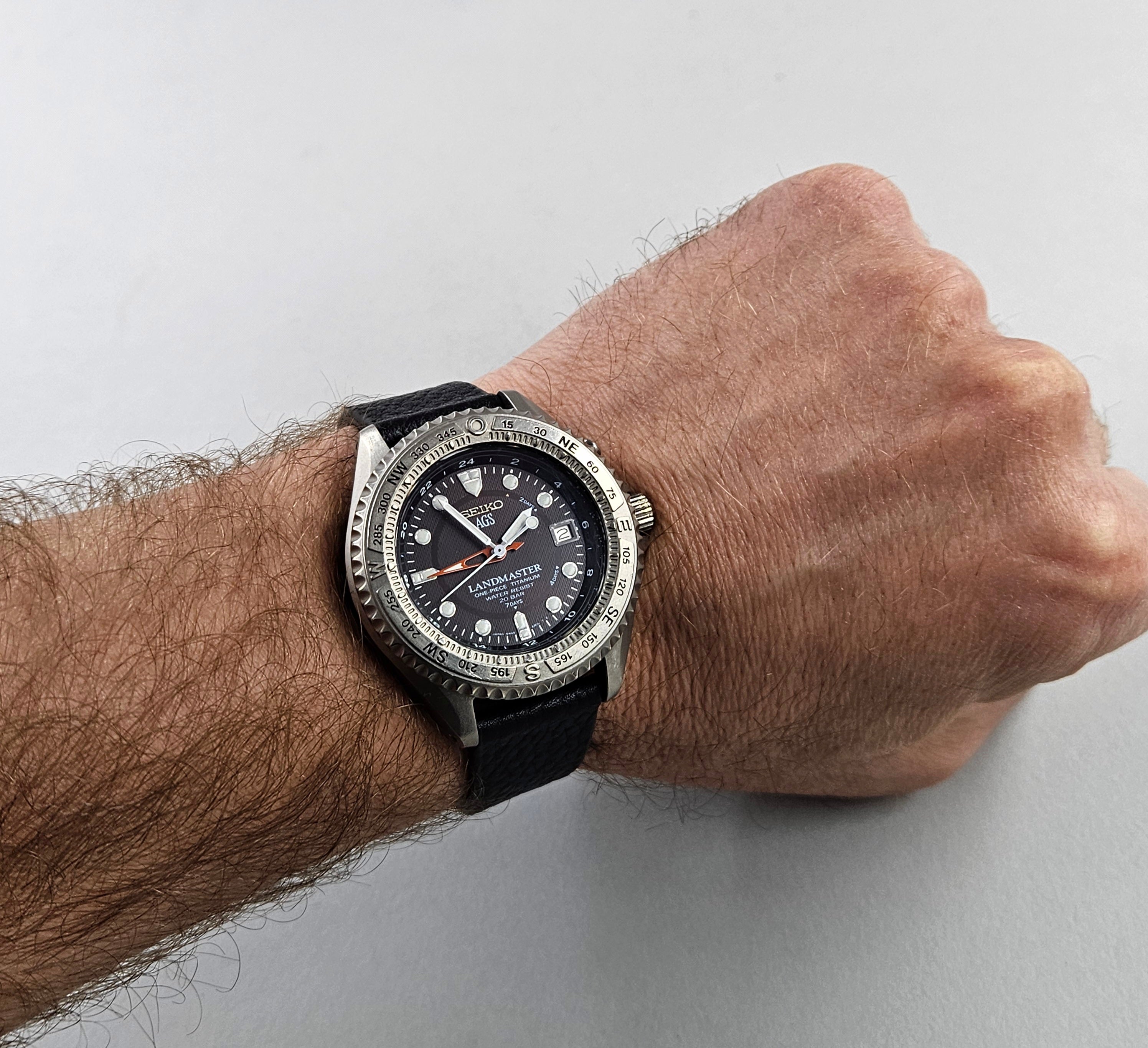 Seiko AGS Land Master 5M45-6A00 – Turgay's Watches