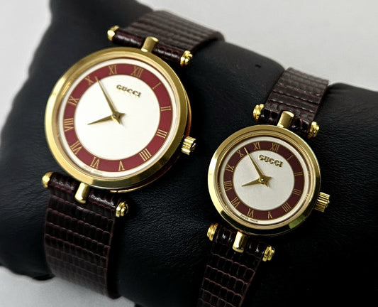 Gucci Vintage Pair Watches