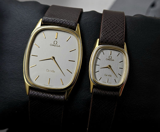 Omega De Ville Pair Watch