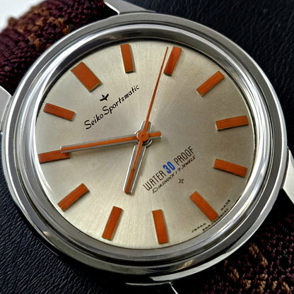 Seiko Sportsmatic Orange 13057