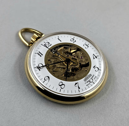 Angelus Skeleton Pocket Watch ES95